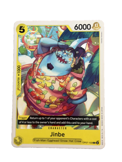 New: One Piece CCG Jinbe (102) OP07-102 500 Years in the Future Regular Common - Image 1