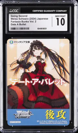 2024 WEISS SCHWARZ - DATE A BULLET GOING SECOND CGC 10 GEM MINT - Image 1