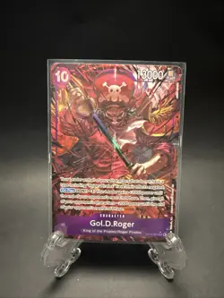 Gol.D.Roger (Alt Art) OP13-064 SR Carrying on His Will ONE PIECE Card ENGLISH NM - Image 1