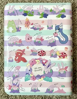We're Goomy Zip Binder Sealed New Pokemon Center Exclusive 9 Pocket 360 Cards - Image 1