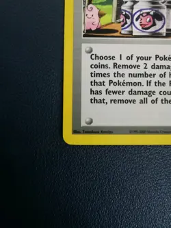 Pokemon Card Trainer Moo-Moo Milk 101/111 Neo Genesis Common WOTC - Image 4