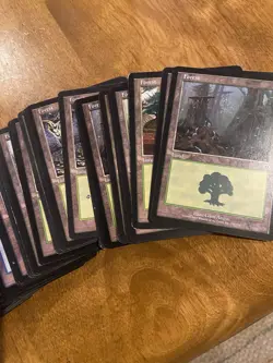 150 MtG Old Border Basic Land Cards Lot - 30 of each Magic Premodern EDH Cube - Image 2