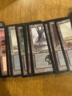 150 MtG Old Border Basic Land Cards Lot - 30 of each Magic Premodern EDH Cube - Image 5