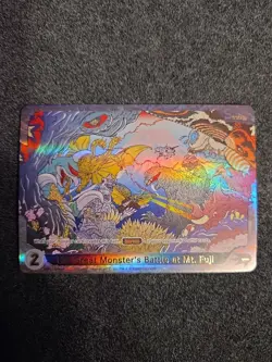 Godzilla Card Game Promo EBP01-076++ PRSP The Great Monster's Battle At Mt Fuji - Image 1