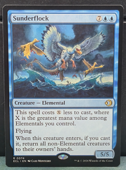 Sunderflock R 0074 Rare Lorwyn Eclipsed Near Mint Card Game MTG TCG Magic - Image 1