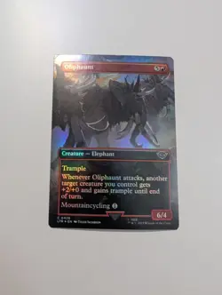 MTG - Oliphaunt (Borderless Foil) - Lord of The Rings NM/M Condition - Image 1
