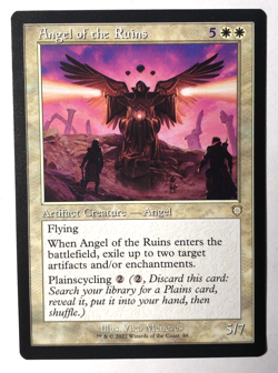 Angel of the Ruins RETRO 68 Commander The Brothers War Magic the Gathering NM - Image 1