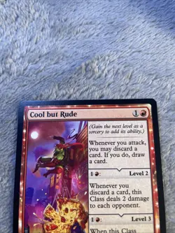 Magic: The Gathering Cool but Rude Enchantment Class 0089 TMNT Regular - Image 2