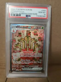 Hydrapple ex 167/142 PSA 10 Pokemon Stellar Crown SIR Pokemon - Image 1