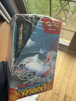 Pokemon TCG: Surging Sparks - Sealed Booster Box - 36 Packs - Tear - Image 2