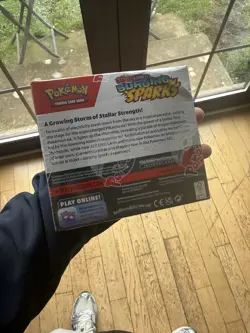 Pokemon TCG: Surging Sparks - Sealed Booster Box - 36 Packs - Tear - Image 3