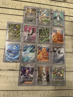 Pokemon TCG Lot Illustration Rare Ultra Rare Full Art! Comes With All Top Loaded - Image 1