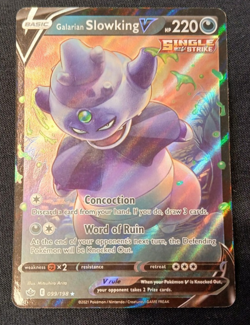 Galarian Slowking V #99/198 Chilling Reign 2021 Rare Holo NM/LP Pokemon TCG Eng - Image 1