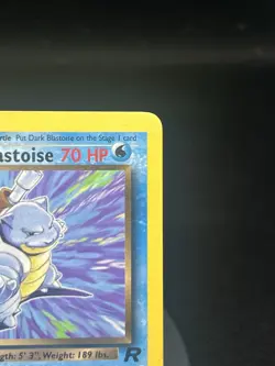 Pokemon TCG Dark Blastoise 20/82 1st Edition Team Rocket Regular Rare LP - Image 3