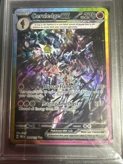 Pokemon Ceruledge ex 147/131 Prismatic Special Illustration Rare Holo PSA 9 MINT - Image 5