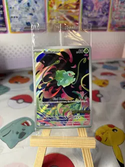 Pokemon TCG Bulbasaur 133/132 Mega Stamped Sealed Promo - Image 1