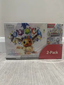 Pokemon TCG Prismatic Evolutions Elite Trainer Box and Booster Bundle Costco - Image 1