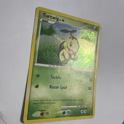 Turtwig DP01 Diamond and Pearl Holo Pokemon MP - Image 4