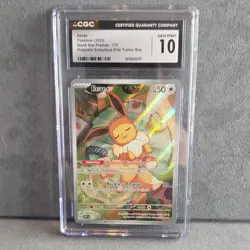Pokemon Eevee Black Star Promos 173 CGC 10 English 2025 - Image 1