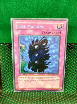 Yugioh! - Time Machine CSOC-EN091 - 1st Edition Secret Rare - NM/Unplayed! - Image 1