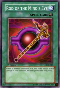 Rod of the Mind's Eye - DCR-039 - Common - Unlimited Edition - Moderately Played - Image 1