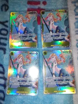 Nami SR EB03-053 Japanese ONE PIECE Card Heroines Edition X 4 NM - Image 1