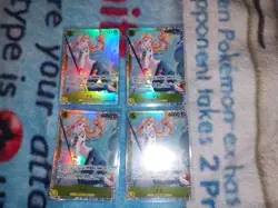 Nami SR EB03-053 Japanese ONE PIECE Card Heroines Edition X 4 NM - Image 2