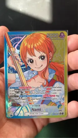 One Piece A Fist Of Divine Speed Nami Leader Alternate Art OP11-041 NM-MINT - Image 1