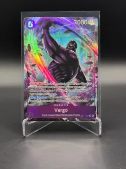 One Piece Vergo (Alternate Art) The Azure Sea's Seven OP14-061 - Image 1