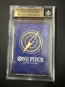 Issho One Piece TCG OP03-078 SP Special Super Rare Beckett 9.5 - Image 2
