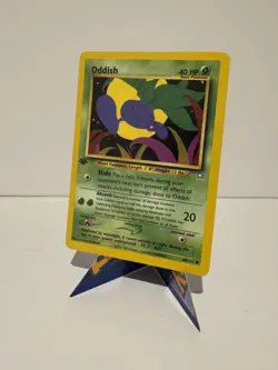 Oddish 68/111 1st Edition Neo Genesis WOTC - Pokemon Card Near Mint - Image 1
