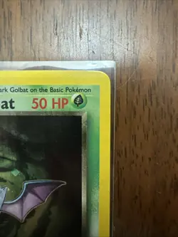 Pokemon Dark Golbat Holo Rare Team Rocket Unlimited Card 7/82 LP Condition - Image 2