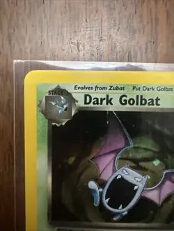Pokemon Dark Golbat Holo Rare Team Rocket Unlimited Card 7/82 LP Condition - Image 5