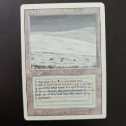 Magic the Gathering MTG card: Tundra Revised Edition - Image 1