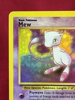 Mew Black Star Promo Holo 2000 Pokemon Card Near Mint Condition - Image 3