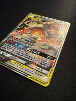 Pokemon Reshiram & Charizard GX Tag Team Promo Card SM 201 - Image 3