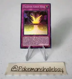 Tachyon Chaos Hole PRIO-EN070 *NM* Unlimited Edition Super Rare Yugioh Card - Image 1