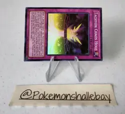 Tachyon Chaos Hole PRIO-EN070 *NM* Unlimited Edition Super Rare Yugioh Card - Image 2