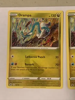 Lot Of 7 Pokemon Cards McDonald’s 2022 Promo TCG Card CCG Ledyba Newest Drampa - Image 2