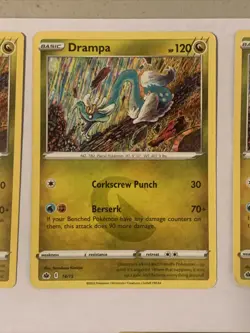 Lot Of 7 Pokemon Cards McDonald’s 2022 Promo TCG Card CCG Ledyba Newest Drampa - Image 3