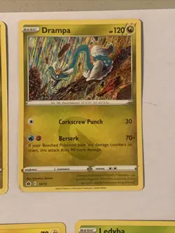 Lot Of 7 Pokemon Cards McDonald’s 2022 Promo TCG Card CCG Ledyba Newest Drampa - Image 4