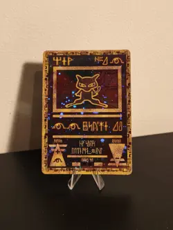 Pokemon TCG Ancient Mew Holo Rare Movie Promo Card Nintendo 1999-2000 - Image 1