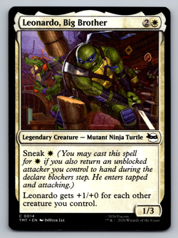 Leonardo, Big Brother C 0014 Teenage Mutant Ninja Turtles Regular - Image 1