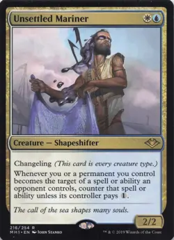 Unsettled Mariner Modern Horizons Regular Rare #216 NM MTG - Image 1