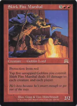 Skirk Fire Marshal Onslaught Regular Rare #229 NM MTG - Image 1