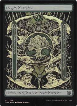 Forest 271 (Full Art) NM Phyrexia Foil MTG - Image 1