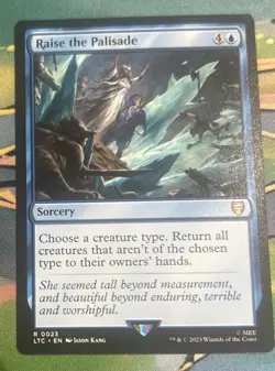 Raise the Palisade - MTG The Lord Of The Rings Tales of Middle-earth - Near Mint - Image 1