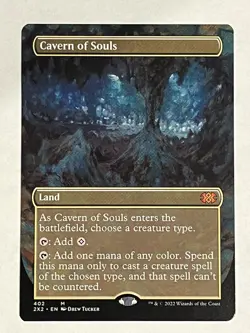 Cavern of Souls NM Borderless Double Masters MTG - Image 1