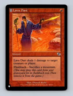 Lava Dart The List Reprints Non-Foil MTG NM - Image 1