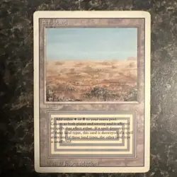 ***Scrubland *** MTG Revised Magic - Image 1